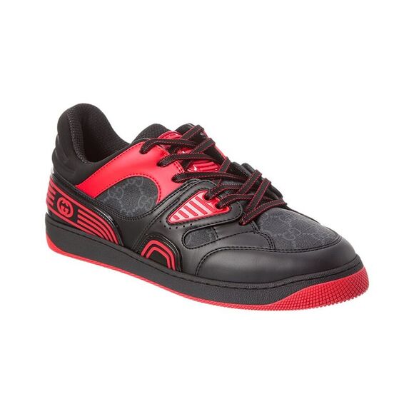 Gucci Basket Gg Supreme Canvas Sneaker Black